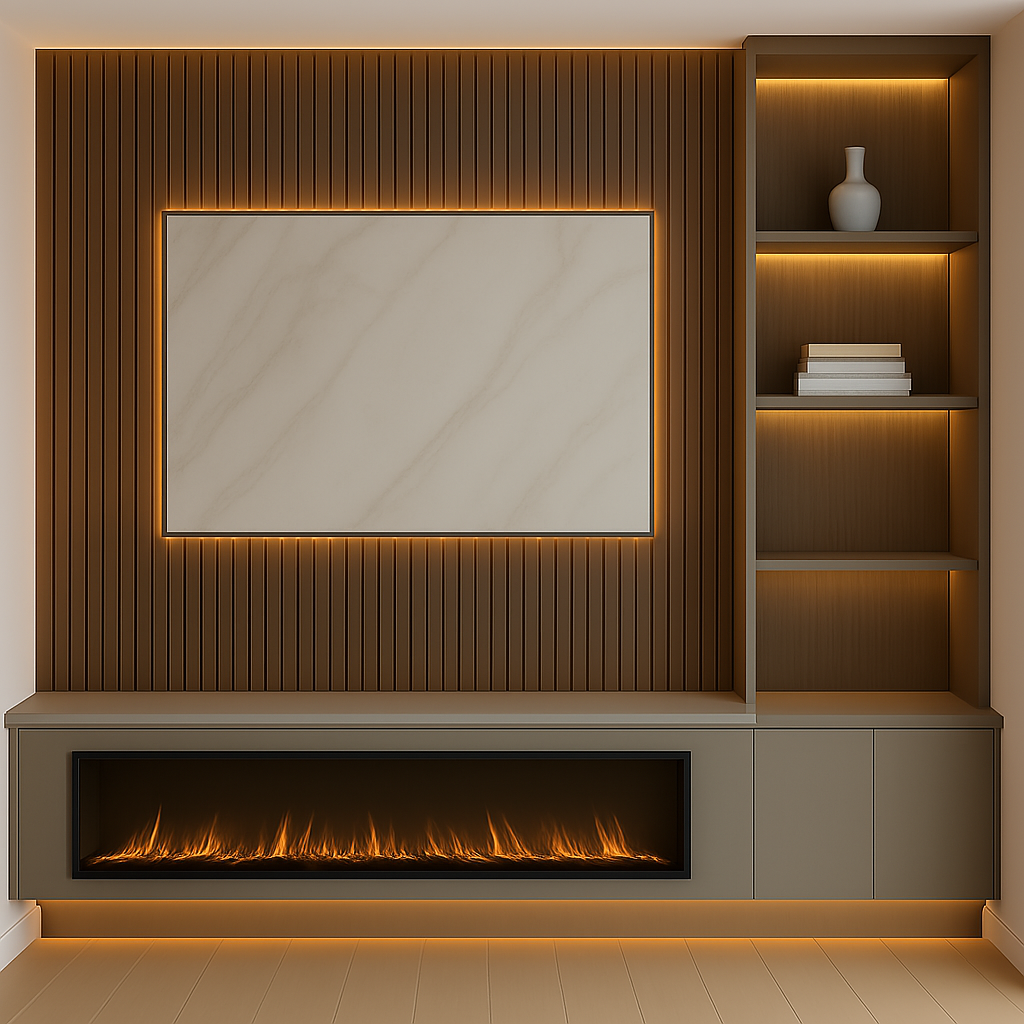 TAILORED MEDIA WALL AND INSTALLATION