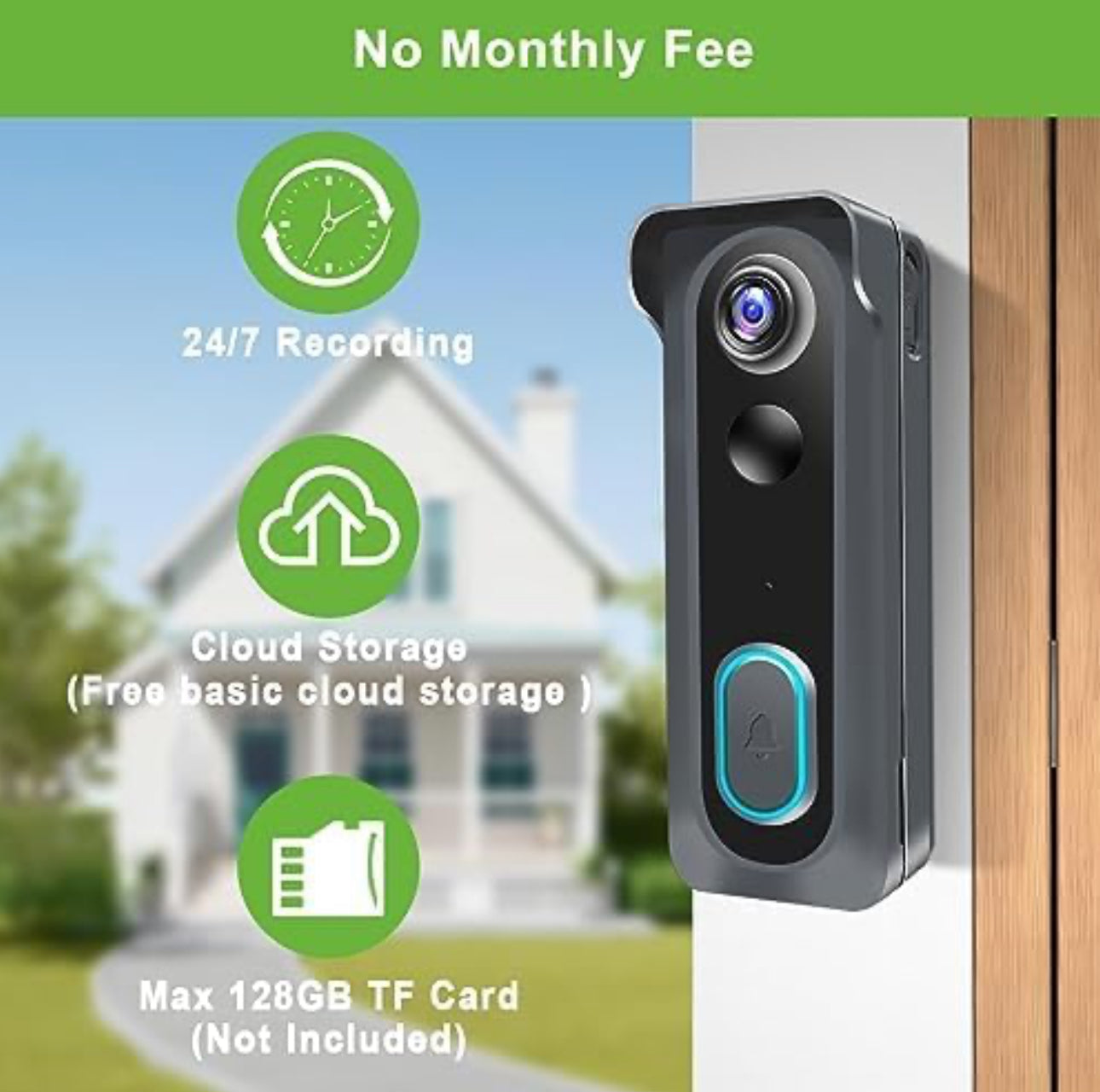 Smart Doorbell and Installation (Non-Wired)