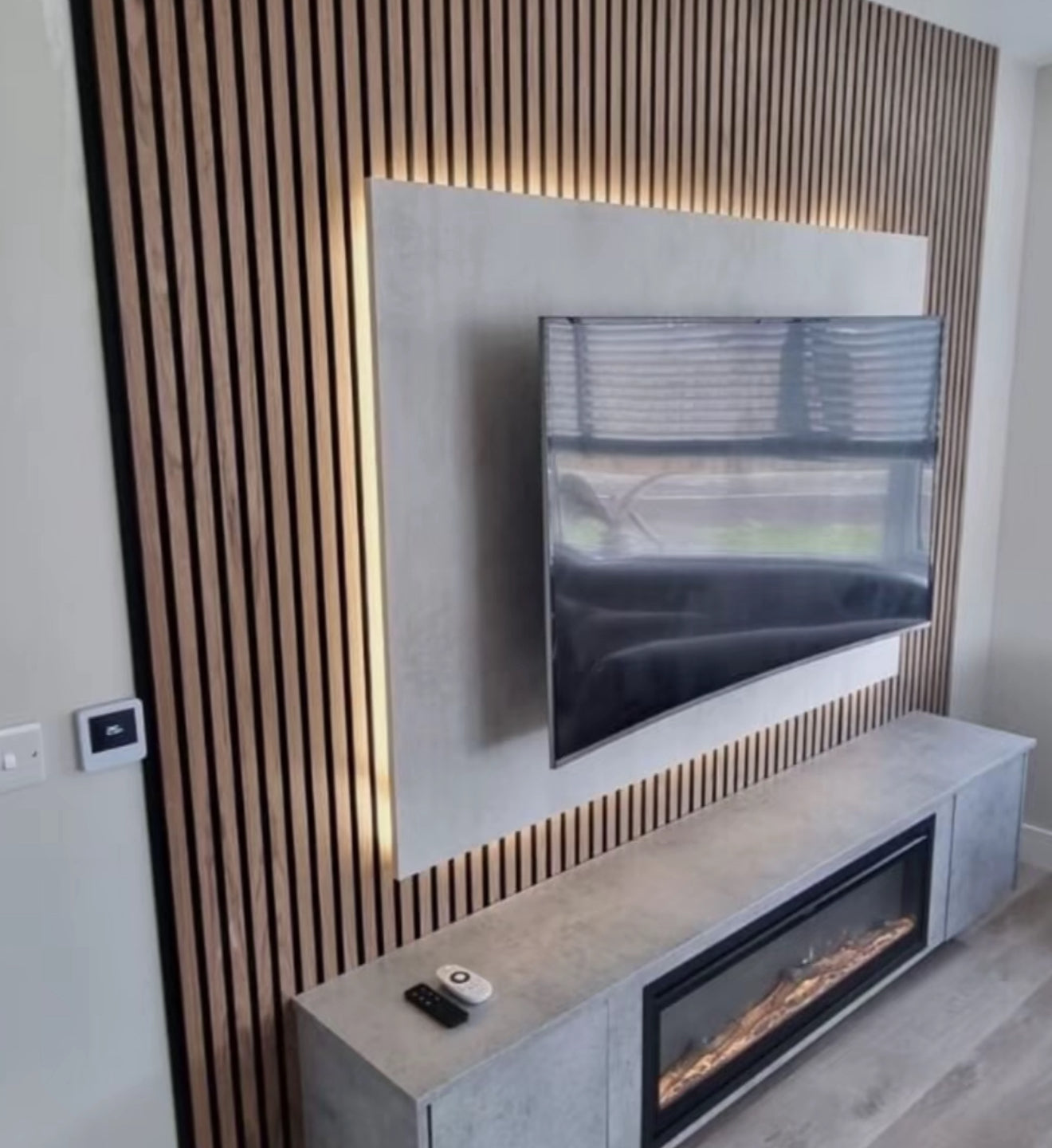 TAILORED MEDIA WALL AND INSTALLATION